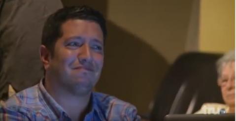 Sal from impractical jokers watches porn in a busy coffee shop....sal's face says it all!!